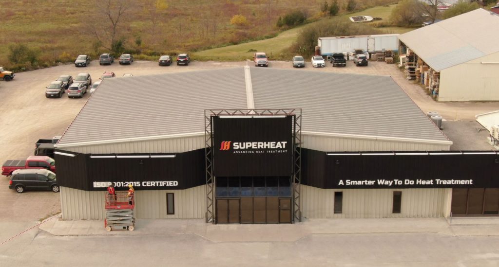 Superheat Kincardine Building Rebrand 2018