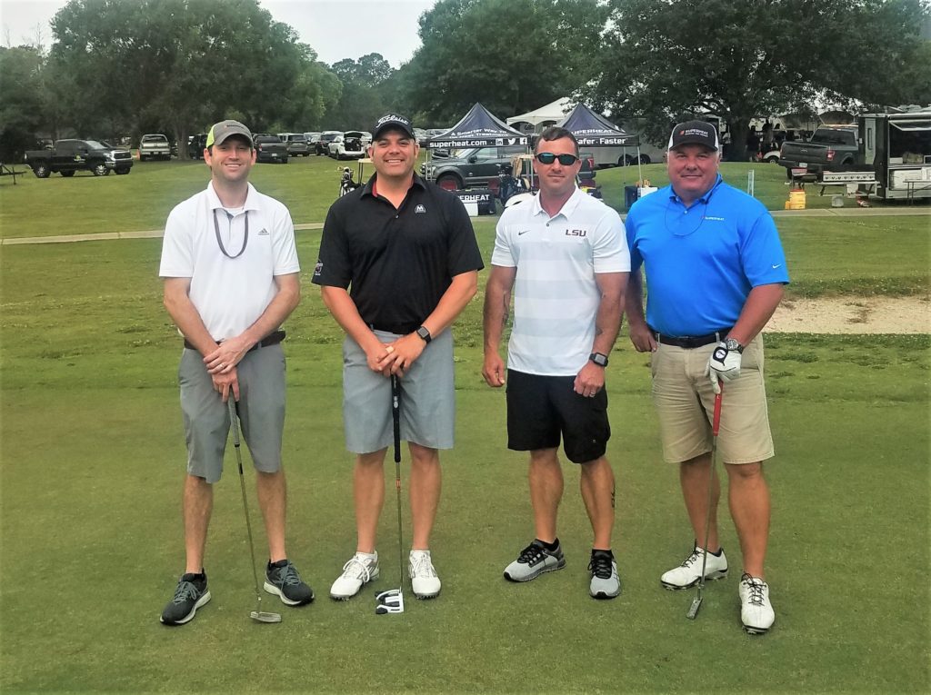 Superheat Employees at a Company Golf Tournament
