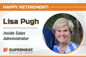 Happy Retirement Lisa Pugh, Inside Sales Administrator