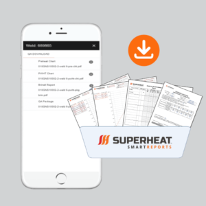 Download from SmartView post weld heat treatment furnace services SmartReports.