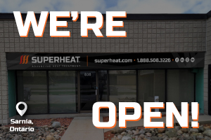 Superheat opens a new office in Sarnia, Ontario to provide on-site heat treatment services.